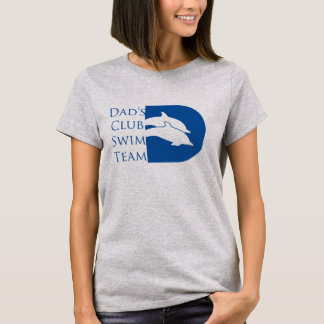 T-shirt du dauphin des femmes, gris