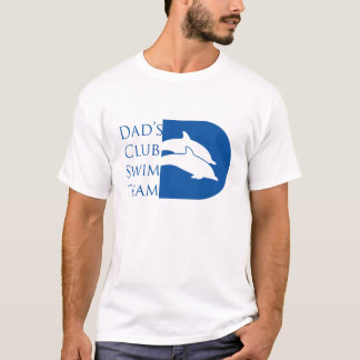 T-shirt du dauphin des hommes, blanc
