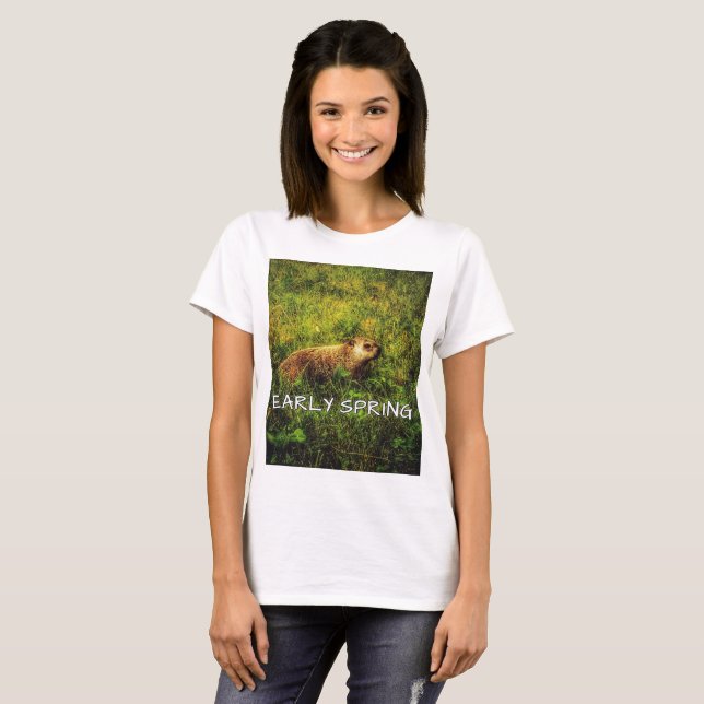 T-shirt du début du printemps (Devant entier)