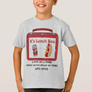 T-shirt du déjeuner du x