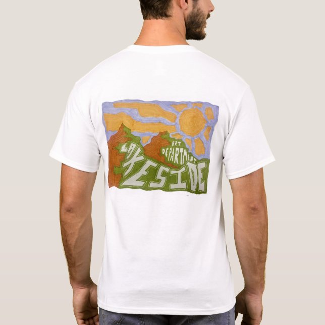 T-shirt du département d'art de Lakeside (Dos)