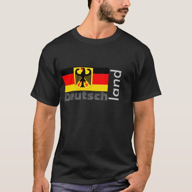 T-shirt du Deutschland Allemagne (Devant)