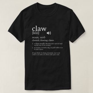 T-shirt du dictionnaire de définition de la loi