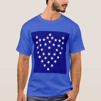 T-shirt du drapeau de bataille du général Sherman