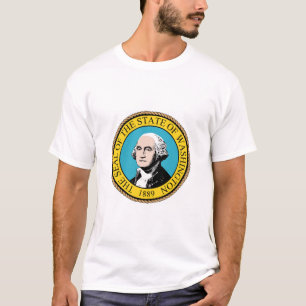 T-shirt du drapeau de l'État de Washington