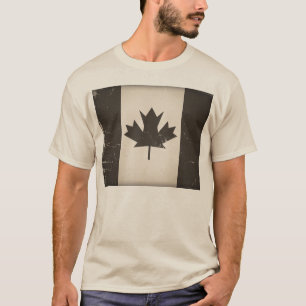 T-shirt du drapeau du Vieux-Canada