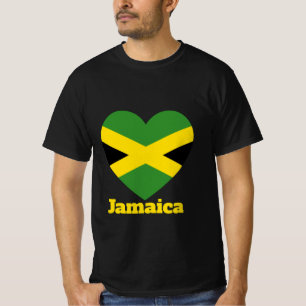 T-shirt du drapeau jamaïcain