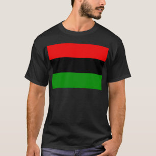 T-shirt du drapeau panafricain