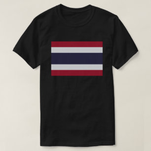 T-shirt du drapeau thaïlandais de base