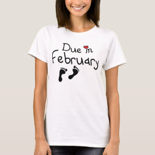 T-shirt Dû en février