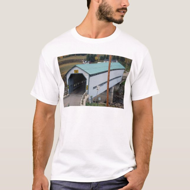 T-shirt Du Faubourg Bridge, Québec, Canada (Devant)