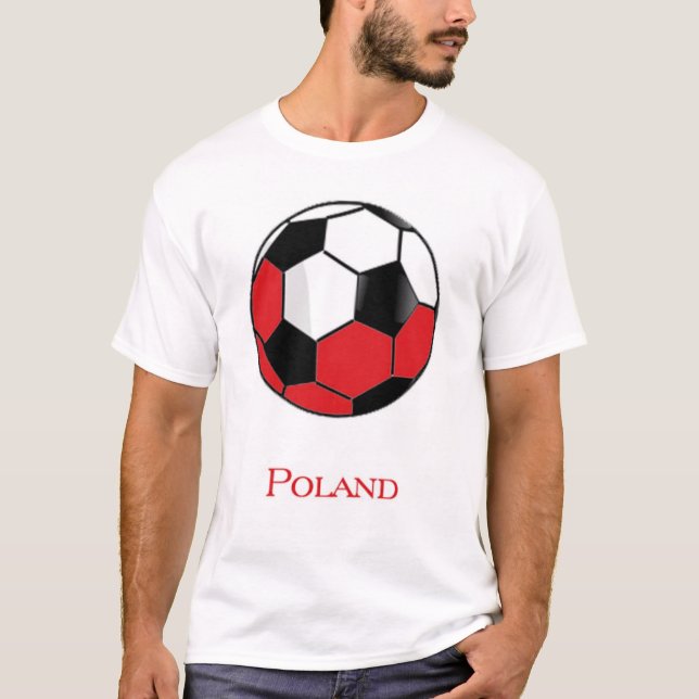 T-shirt du football de coupe du monde de la (Devant)