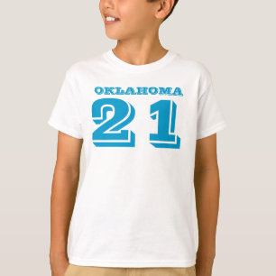 T-shirt du football ou de base-ball