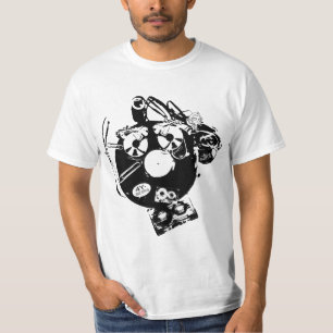 T-shirt "du format 4y-Records fâché"
