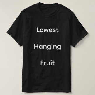T-Shirt du Fruit Suspendu le Plus Bas