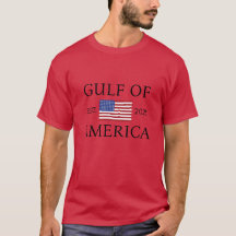 T-shirt du Golfe d'Amérique masculin