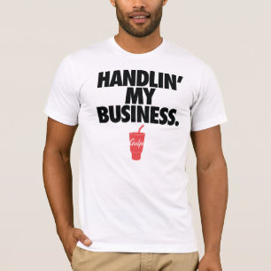 T-shirt du groupe d'octets JS - Handlin mes