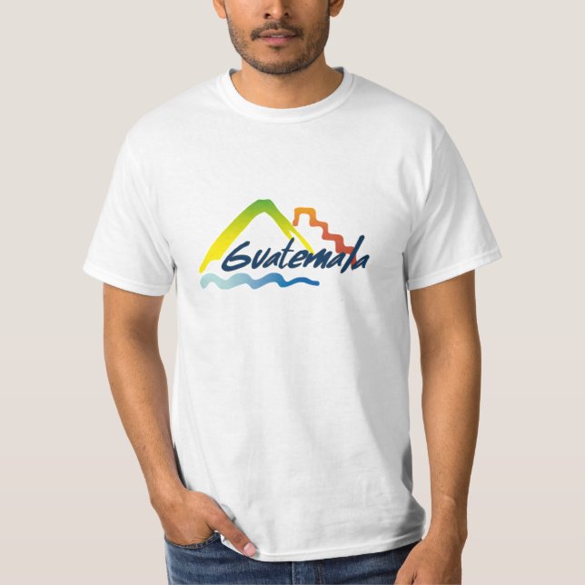 T-shirt du Guatemala de logo (Devant)