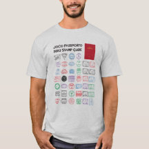 T-shirt du Guide des timbres de JoCo Passporto 202