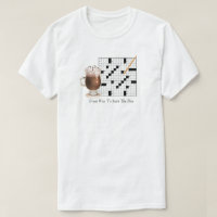 T-shirt du jeu de mots croisés