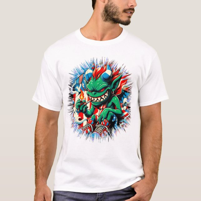 T-shirt du Jour de l'Indépendance (Devant)