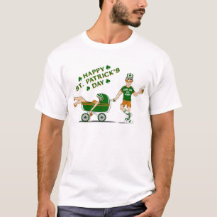 T-shirt du jour de St Patrick heureux