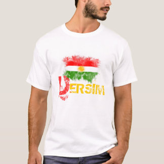 T-shirt du Kurdistan avec "DERSIM "