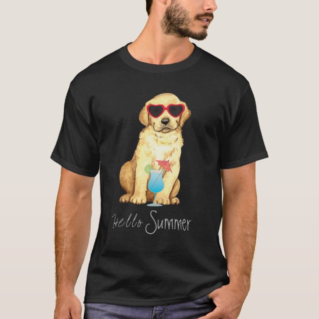 T-shirt du Laboratoire Jaune d'été (Devant)