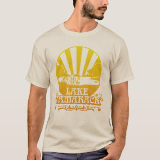 T-shirt du lac Tamarack : Retro
