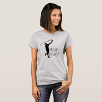 T-shirt du lanceur mis par tir des femmes
