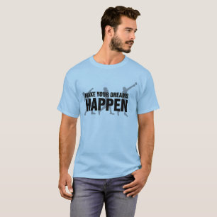 T-shirt du lanceur mis par tir des hommes