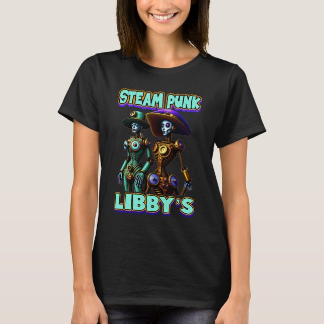 T-shirt DU LIBBY STEAM PUNK (Devant)