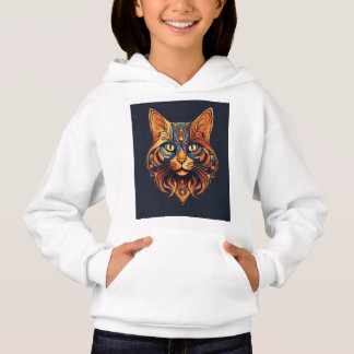 T-Shirt du logo de chat vectoriel