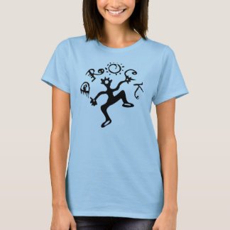 T-shirt du logo de la femme