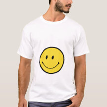 T-shirt du logo du visage souriant