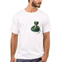 T-shirt du logo Emerald Cobra minimal - Serpen sub