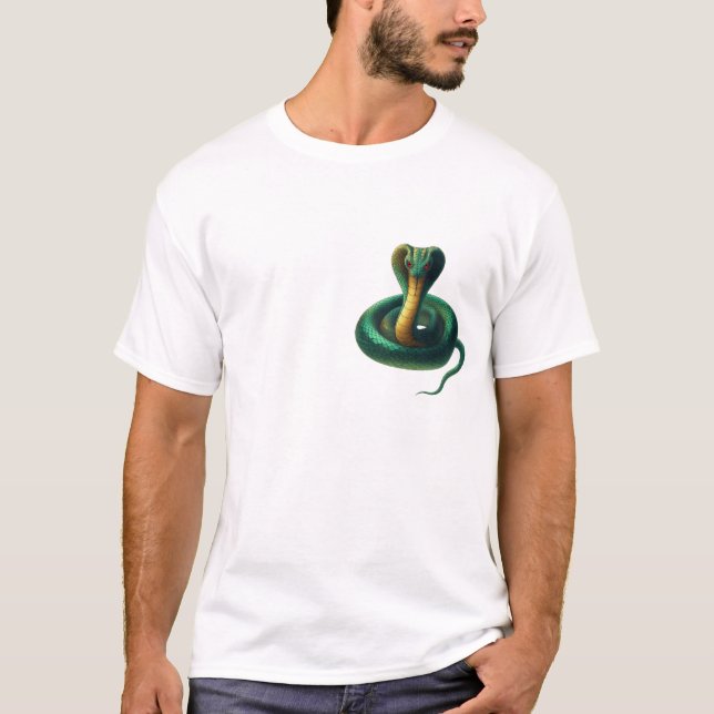 T-shirt du logo Emerald Cobra minimal - Serpen sub (Devant)