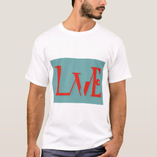 T-shirt du logo Red Love - Portez votre coeur fièr