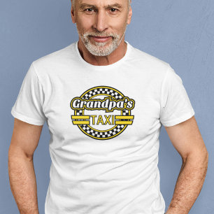 T-Shirt du logo Taxi de grand-père