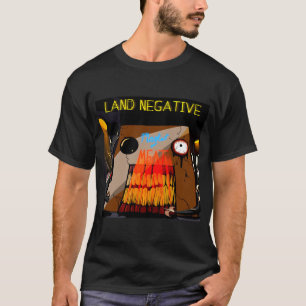 T-shirt du marché de la viande négatif