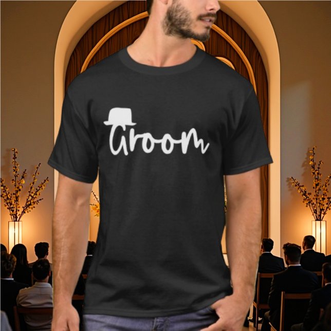 T-shirt du marié (Créateur téléchargé)