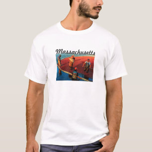 T-shirt du Massachusetts (canneberge)