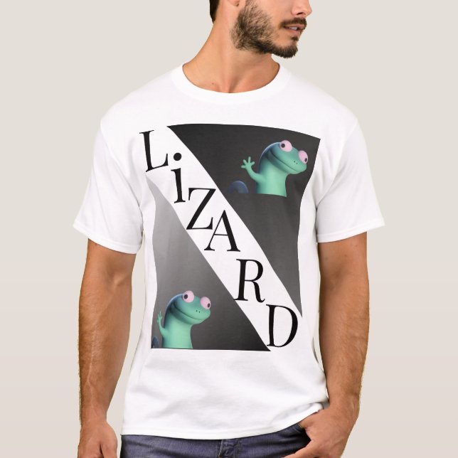 T-shirt du meilleur lézard (Devant)
