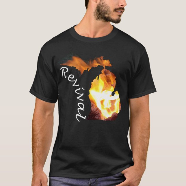 T-shirt du Michigan Revival (Devant)