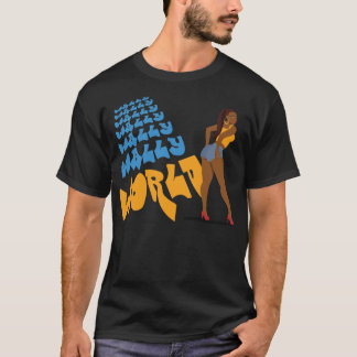 T-shirt du monde d'imbécile