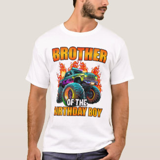 T-shirt du Monstre du Garçon d'Anniversaire