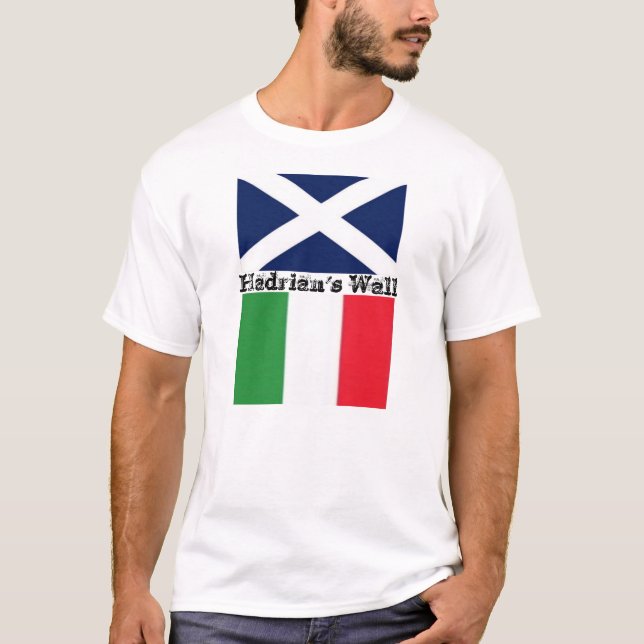 T-shirt du mur des hadrian (Devant)
