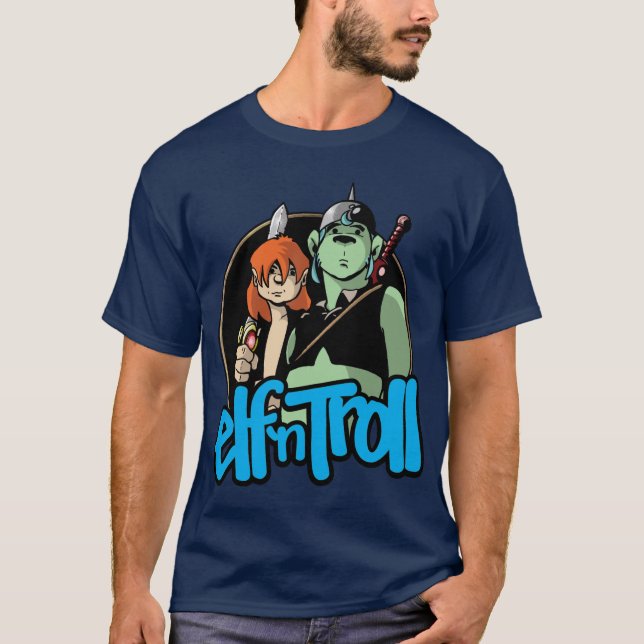 T-shirt du ` n TROLL d'Elf (Devant)