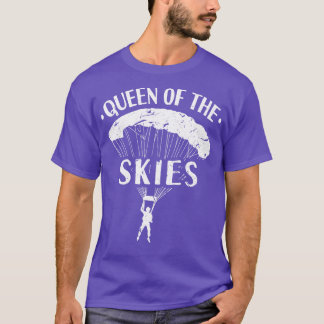 T-shirt du parachute du ciel