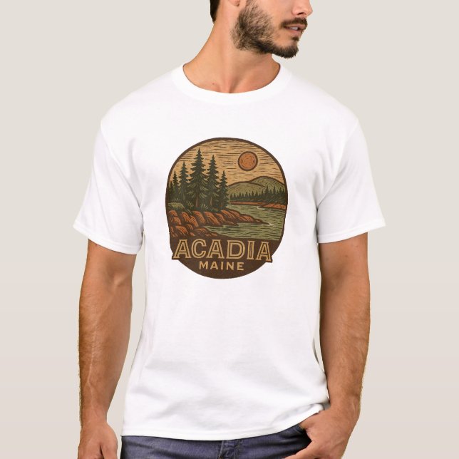 T-shirt du parc national de l'Acadie - Graphic Tee (Devant)